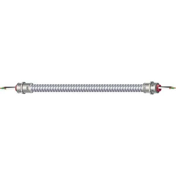 14 AWG 2 Conductor Stranded Metal Clad Lite Whip 600VAC