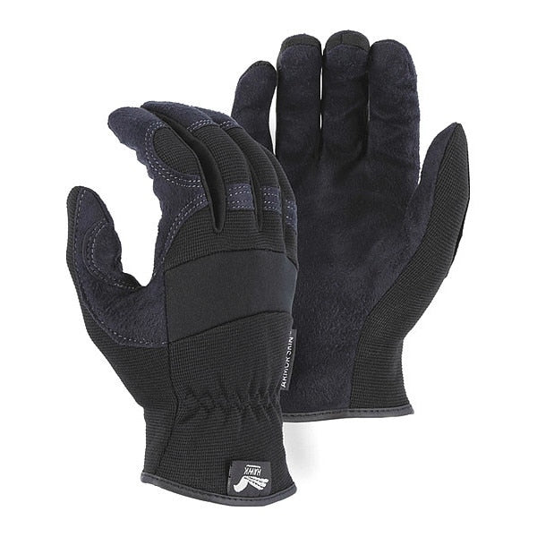 Mechanics Gloves, XL, Black