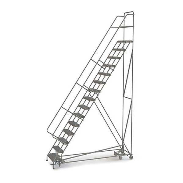 186 in H Steel All Direction Ladder, 15 Steps