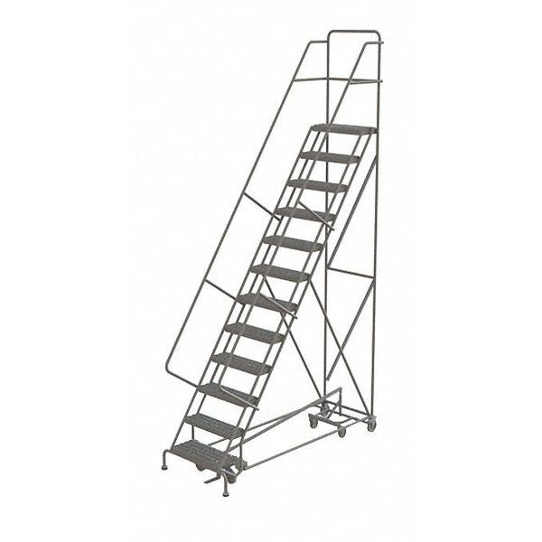 156 in H Steel All Direction Ladder, 12 Steps
