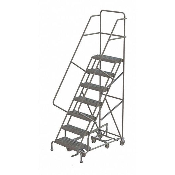 106 in H Steel All Direction Ladder, 7 Steps