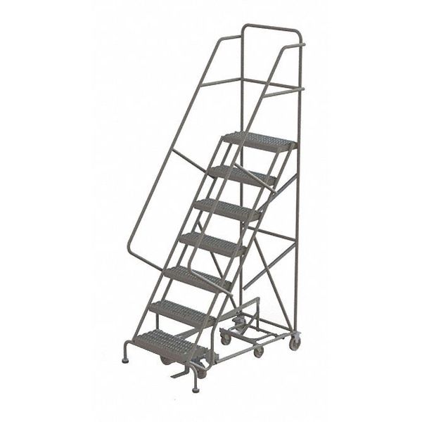 106 in H Steel All Direction Ladder, 7 Steps