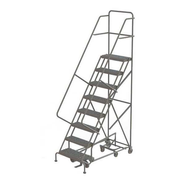 116 in H Steel All Direction Ladder, 8 Steps
