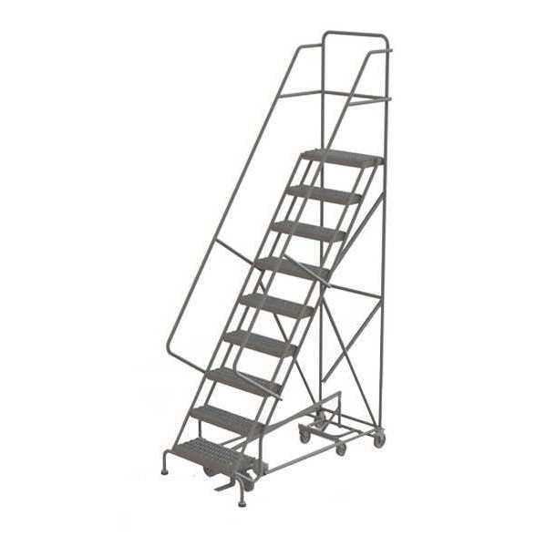 126 in H Steel All Direction Ladder, 9 Steps
