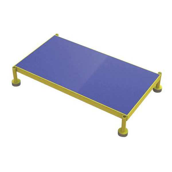 Adjustable Height Work Platform, Steel, 9 in to 14 in Platform Height