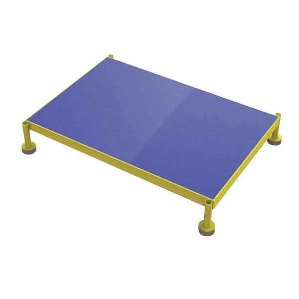 Adjustable Height Work Platform, Steel, 9 in to 14 in Platform Height