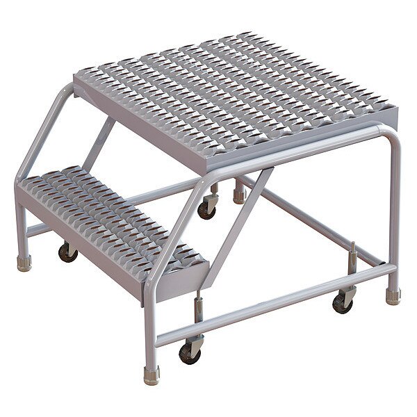 20 in H Aluminum Rolling Step, 2 Steps