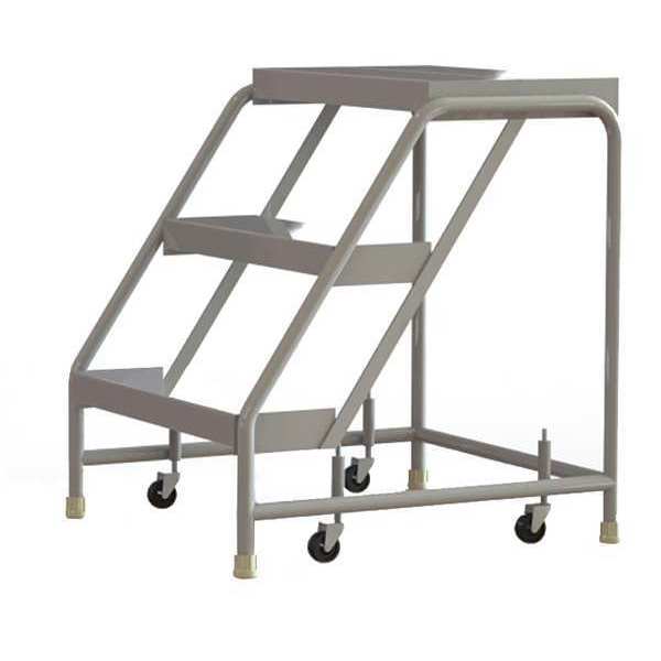 Ladder, 3-Step, Aluminum