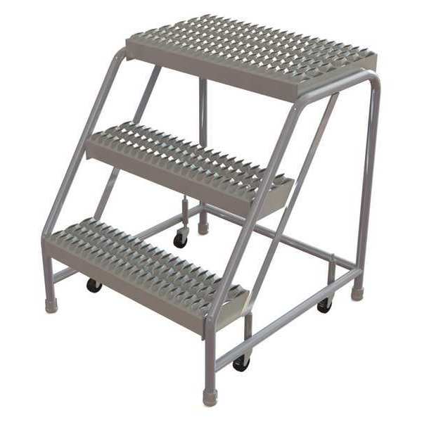 Ladder, 3-Step, Aluminum