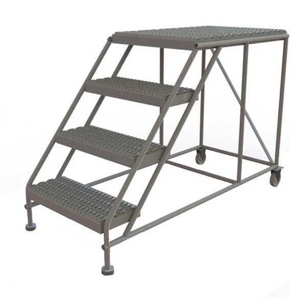 Mobile Work Platform, 4 Step, Steel, 40