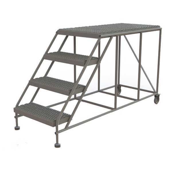 Mobile Work Platform, 4 Step, Steel, 40