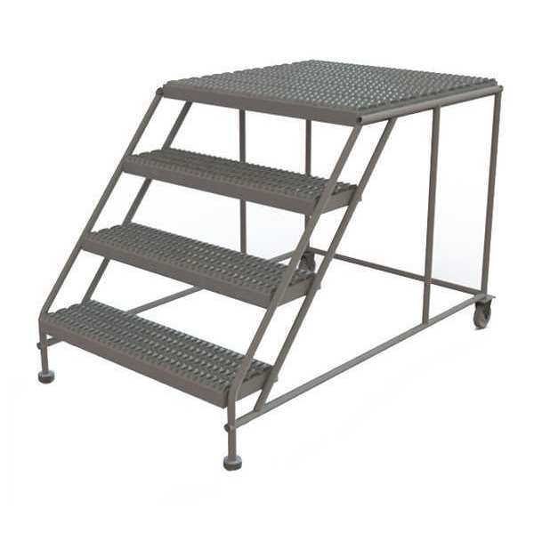 Mobile Work Platform, 4 Step, Steel, 40