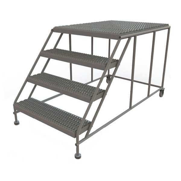 Mobile Work Platform, 4 Step, Steel, 40