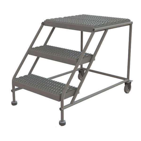 Mobile Work Platform, 3 Step, Steel, 30