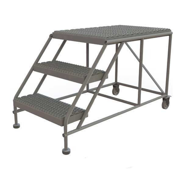 Mobile Work Platform, 3 Step, Steel, 30
