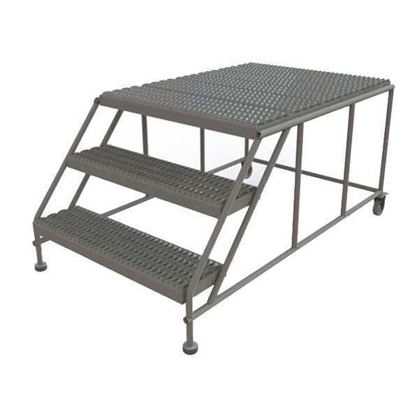 Mobile Work Platform, 3 Step, Steel, 30