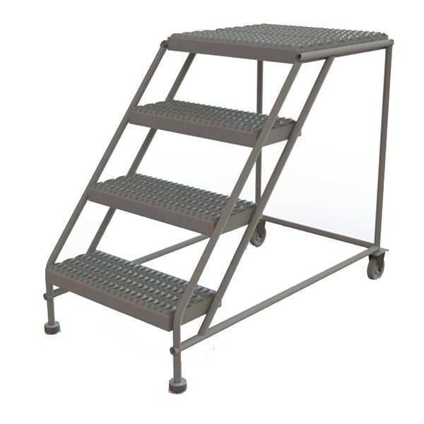 Mobile Work Platform, 4 Step, Steel, 40