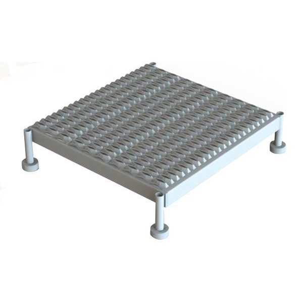 Adjustable Height Work Platform, Steel, 9 in to 14 in Platform Height