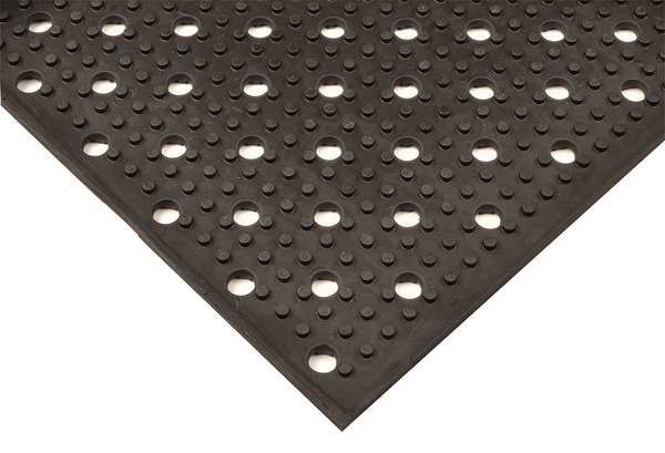 Antifatigue Mat, 3 Ft W x 24 In L, 3/8 In Thick
