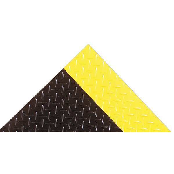 Floor Runner, Black/Yellow, 2 ft. W x