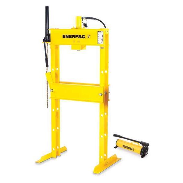 IPH5031, 50 Ton, H-Frame Hydraulic Press with RC506 Single-Acting Cylinder and P80 Hand Pump
