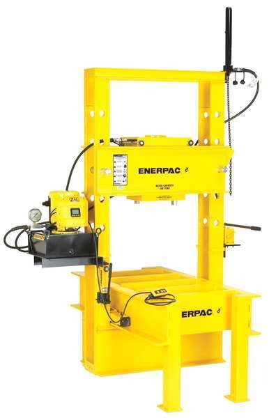 IPR10075, 100 Ton Roll Frame Hydraulic Press, RR10013 Double-Acting Cylinder, ZE4420SBN Pump