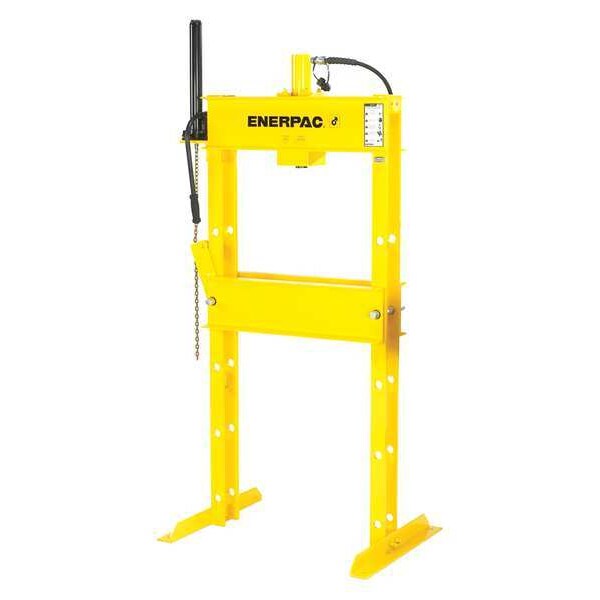 IPE1215, 10 Ton, H-Frame Hydraulic Press, RC1010 Single-Acting Cylinder and PEM1201B Electric Pump