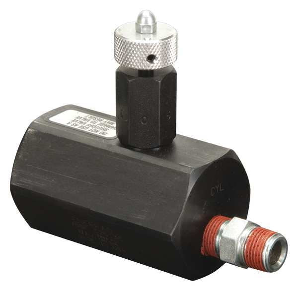 V66F, Manually Operated Check Valve with Built-in Relief Valve, Fine Metering