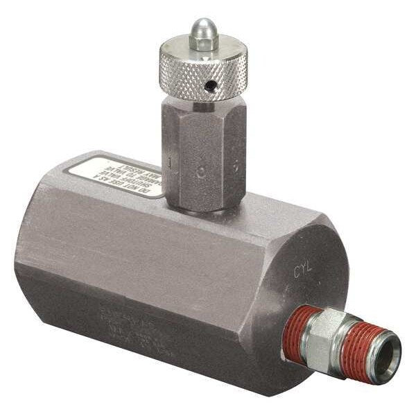 V66NV, Manually Operated Check Valve with Built-in Relief Valve, Viton Seals