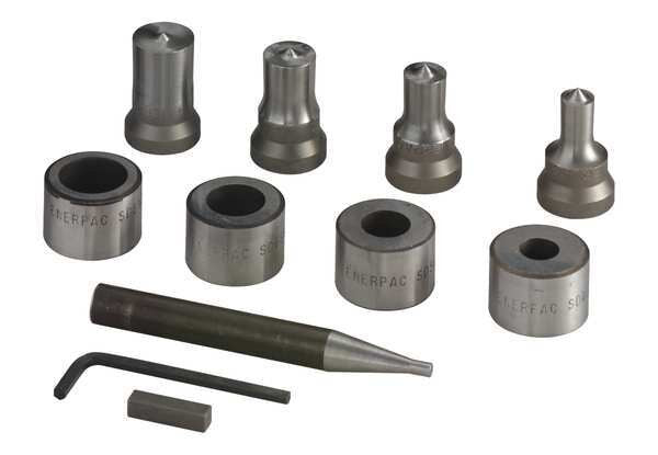 MSP351, 35 Ton, Hydraulic Punch and Metric Die Set