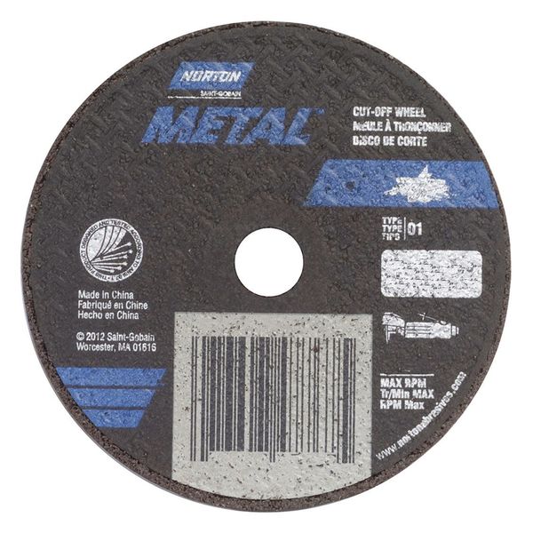 CutOff Wheel, Norton Metal, 4