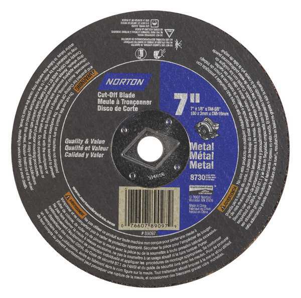 CutOff Wheel, Metal, 7