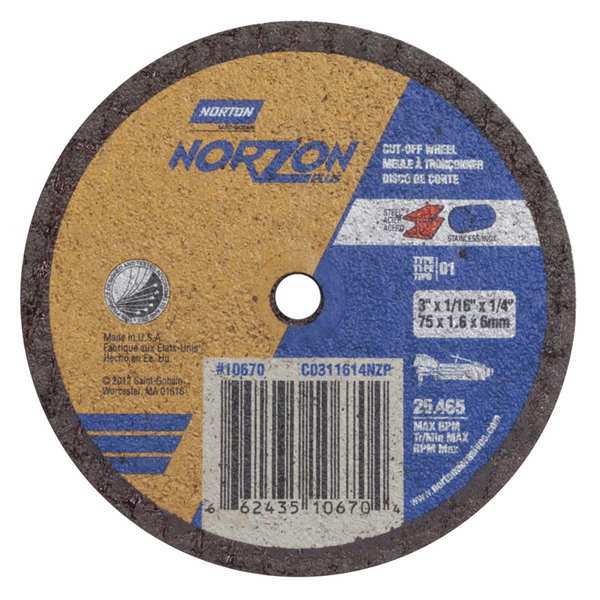 CutOff Wheel, NorZon Plus, 3