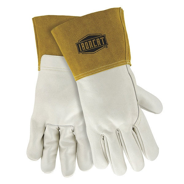 MIG Welding Gloves, Cowhide Palm, XL, 12PK