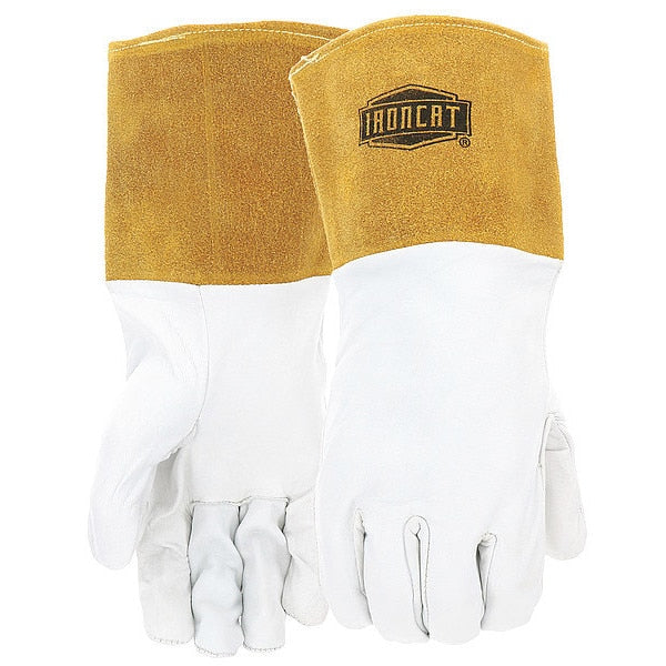 TIG Welding Gloves, Kidskin Palm, L, PR