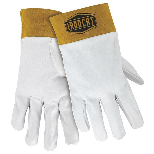 TIG Welding Gloves, Kidskin Palm, S, PR