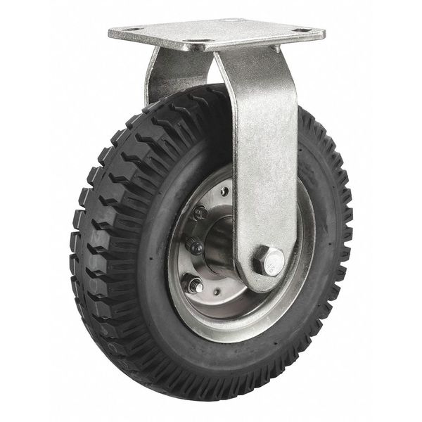 Rigid Plate Cstr, 440 lb, Black, 70 Shore A