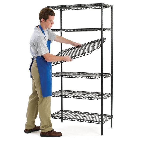 Wire Shelf, 14x36 in., Chrome