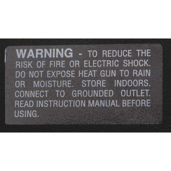 Warning Label