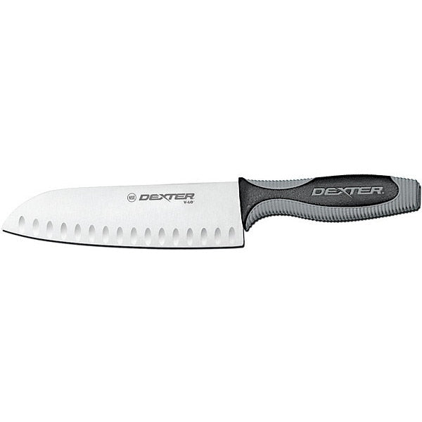 Duo Edge Santoku Style Chefs Knife 7 In
