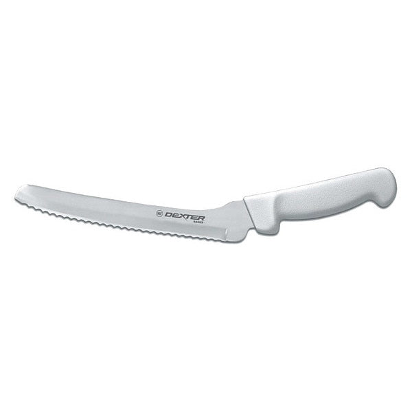 Scalloped Offset Sandwich Knife 8 In, Scalloped, Commercial Use