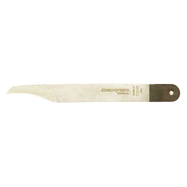 Curved Wide Point Mill Blade 6 In X -5/8 In, Curved, 6
