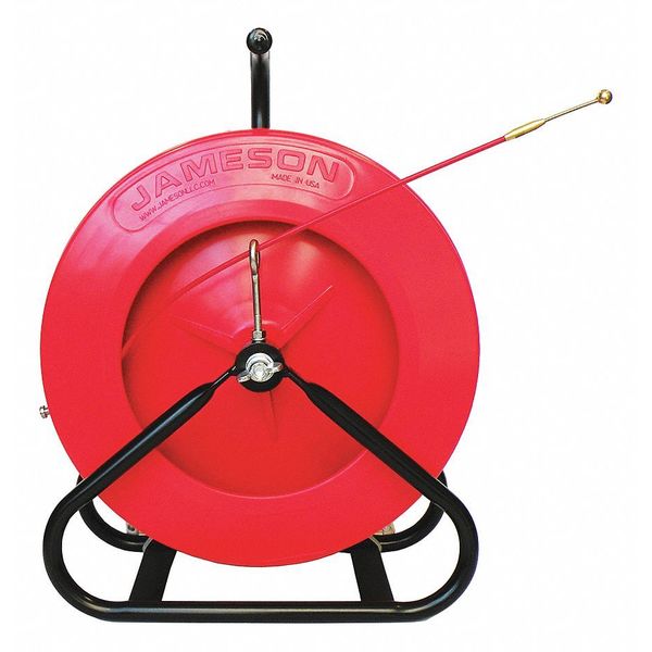 Mini Duct Hunter Traceable Rodder w/ 200 ft. of 1/8