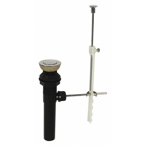 Lavatory Pop Up Assembly w/Putty, Gray