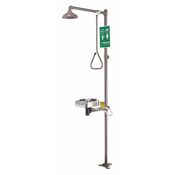 Emergency Shower and Eye & Face Wash System