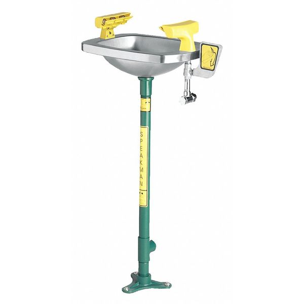 Pedestal-Mounted Eyewash Station