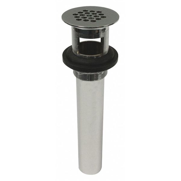 Lavatory Grid Drain, 17 Gauge, Chrome