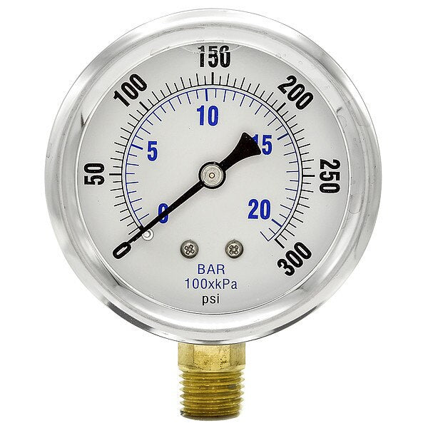 Differential Pressure Gauge, 0 to 300 psi