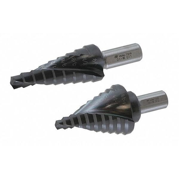 Step Drill Bit Set 1/8