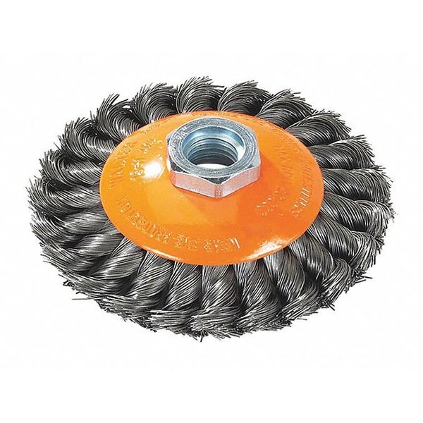 Saucer Cup Brush Knot-twist 5